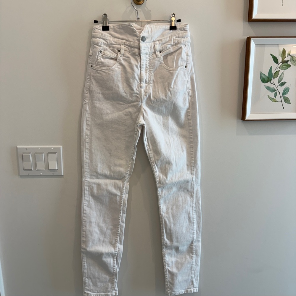 Isabel Marant Étoile White Jeans